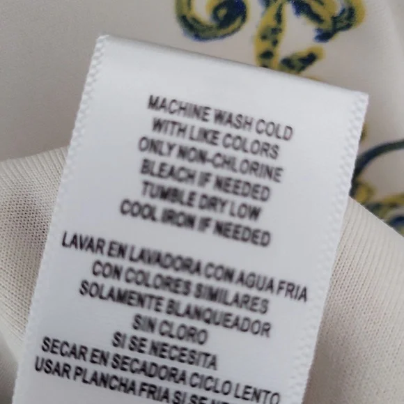 Julian Taylor Yellow & White A-line Midi Dress Size 12 - Picture 10 of 11